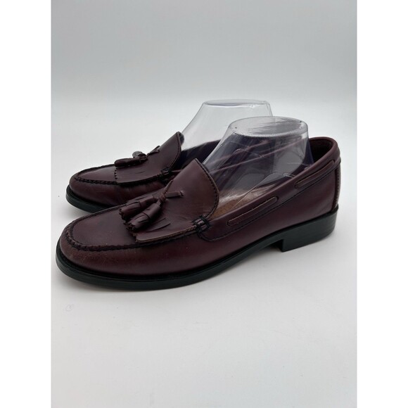 Weejuns G.H. Bass & Co Marietta II Brown Leather Tassel Loafers Women's 9.5M - Picture 2 of 7